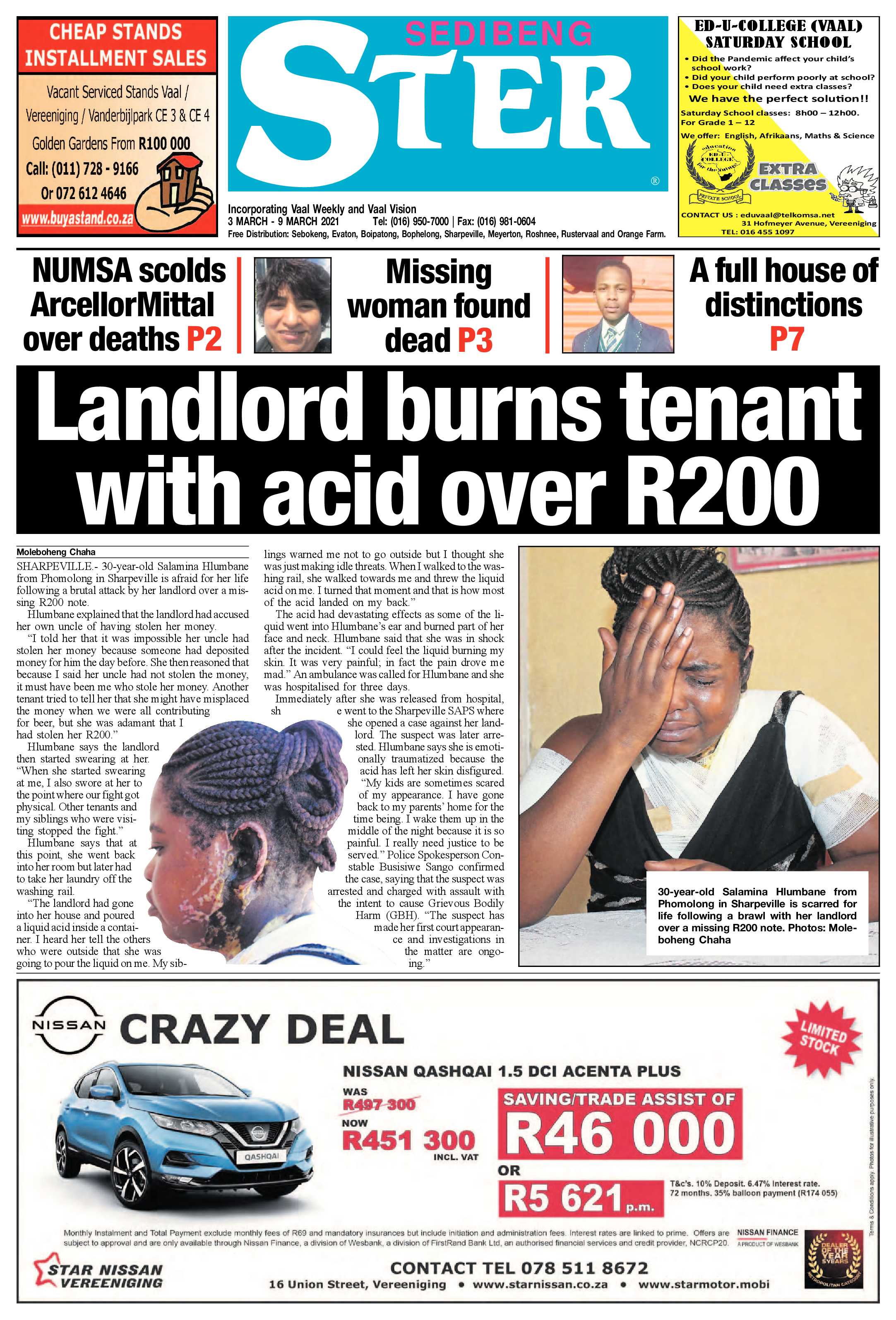SEDIBENG STER 3 March – 9 March 2021 page 1