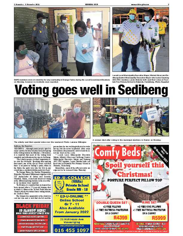 SEDIBENG STER 3 November – 9 November 2021 page 3