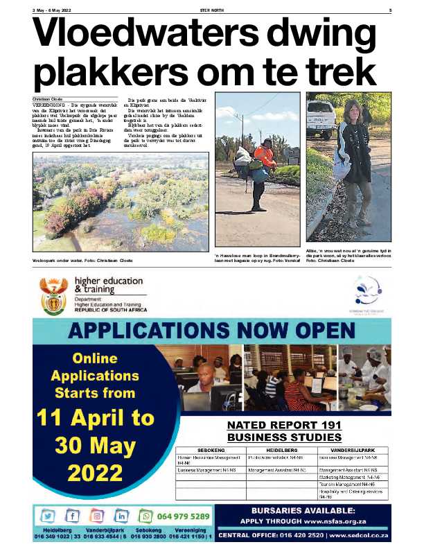 SEDIBENG STER 4 May – 10 May 2022 page 5