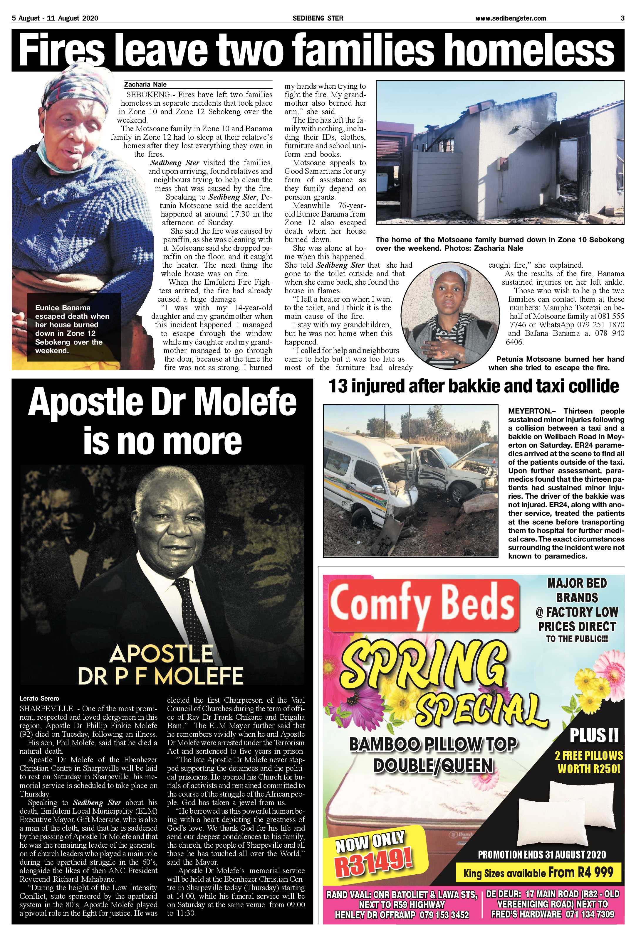 SEDIBENG STER 5 AUGUST – 11 AUGUST 2020 page 3
