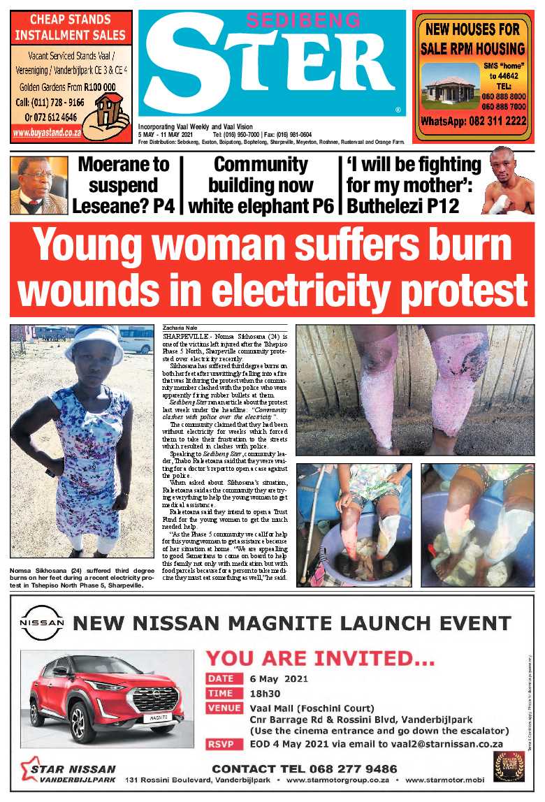 SEDIBENG STER 5 May – 11 May 2021 page 1
