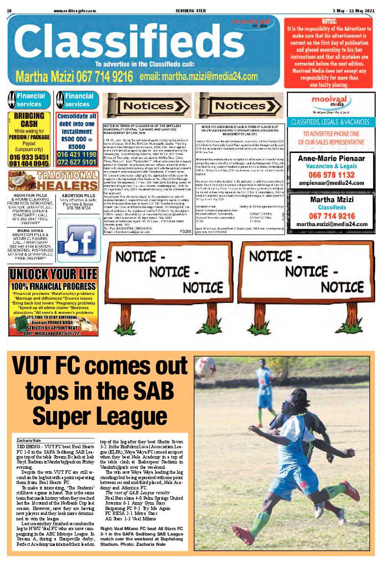 SEDIBENG STER 5 May – 11 May 2021 page 10