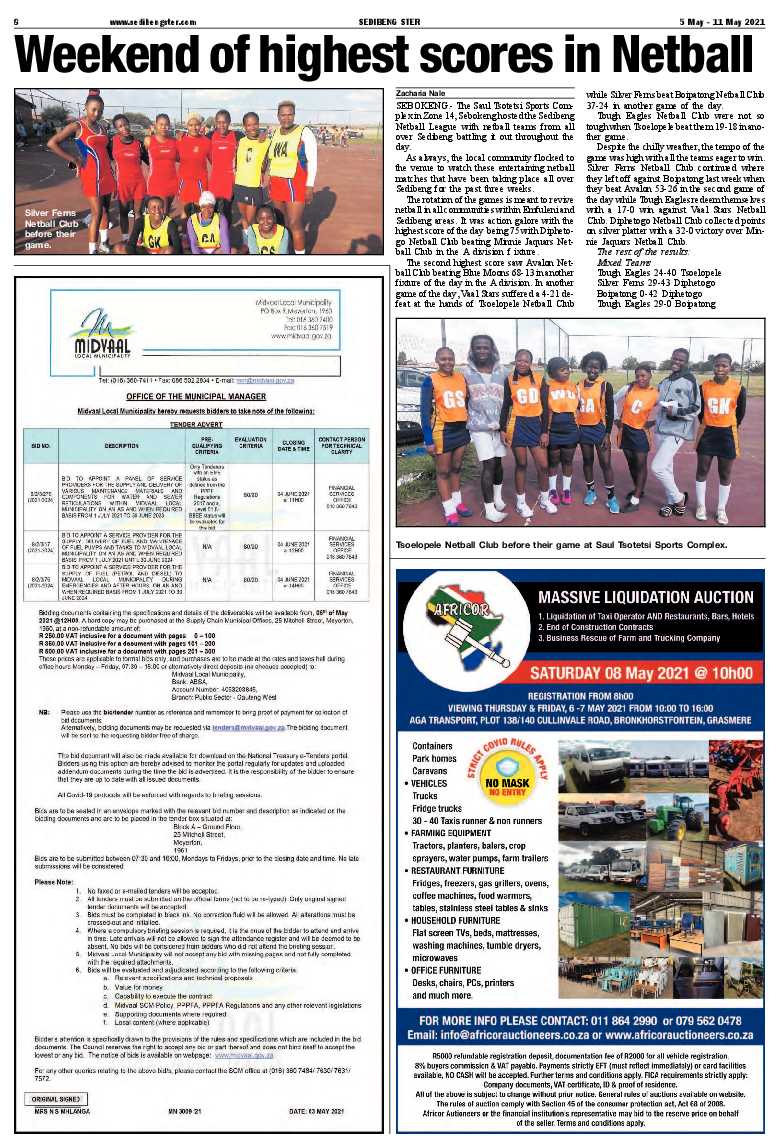 SEDIBENG STER 5 May – 11 May 2021 page 8