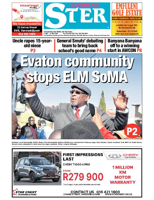 SEDIBENG STER 6 July – 12 July 2022 page 1