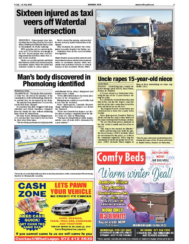 SEDIBENG STER 6 July – 12 July 2022 page 3
