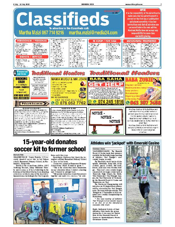 SEDIBENG STER 6 July – 12 July 2022 page 7