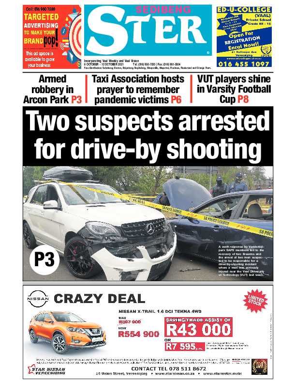 SEDIBENG STER 6 October – 12 October 2021 page 1