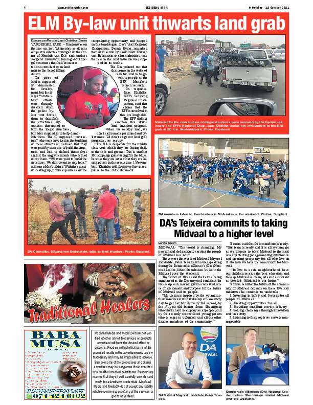 SEDIBENG STER 6 October – 12 October 2021 page 4