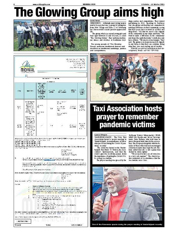 SEDIBENG STER 6 October – 12 October 2021 page 6