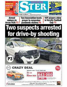 SEDIBENG STER 6 October – 12 October 2021