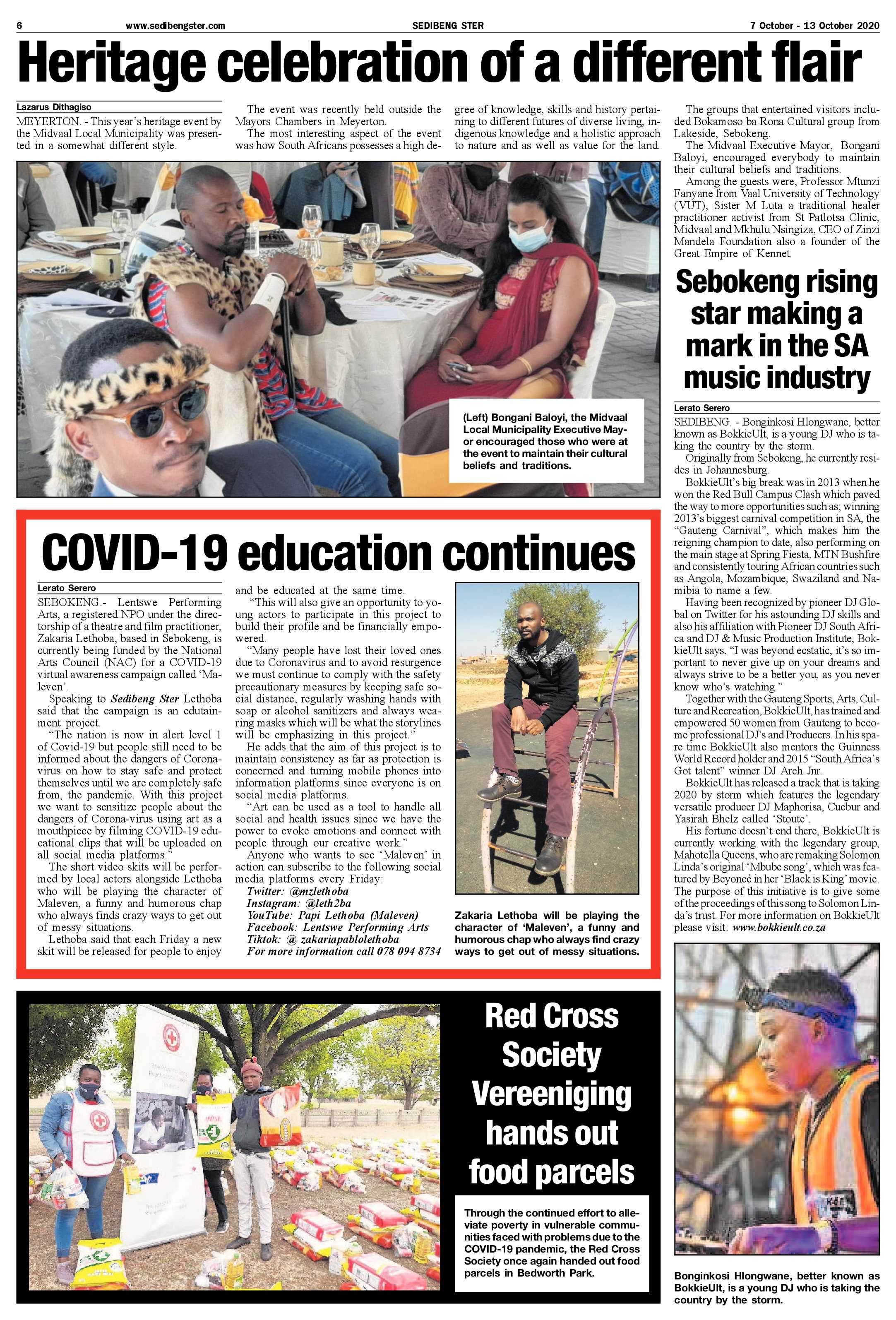 SEDIBENG STER 7 October – 13 October 2020 page 6