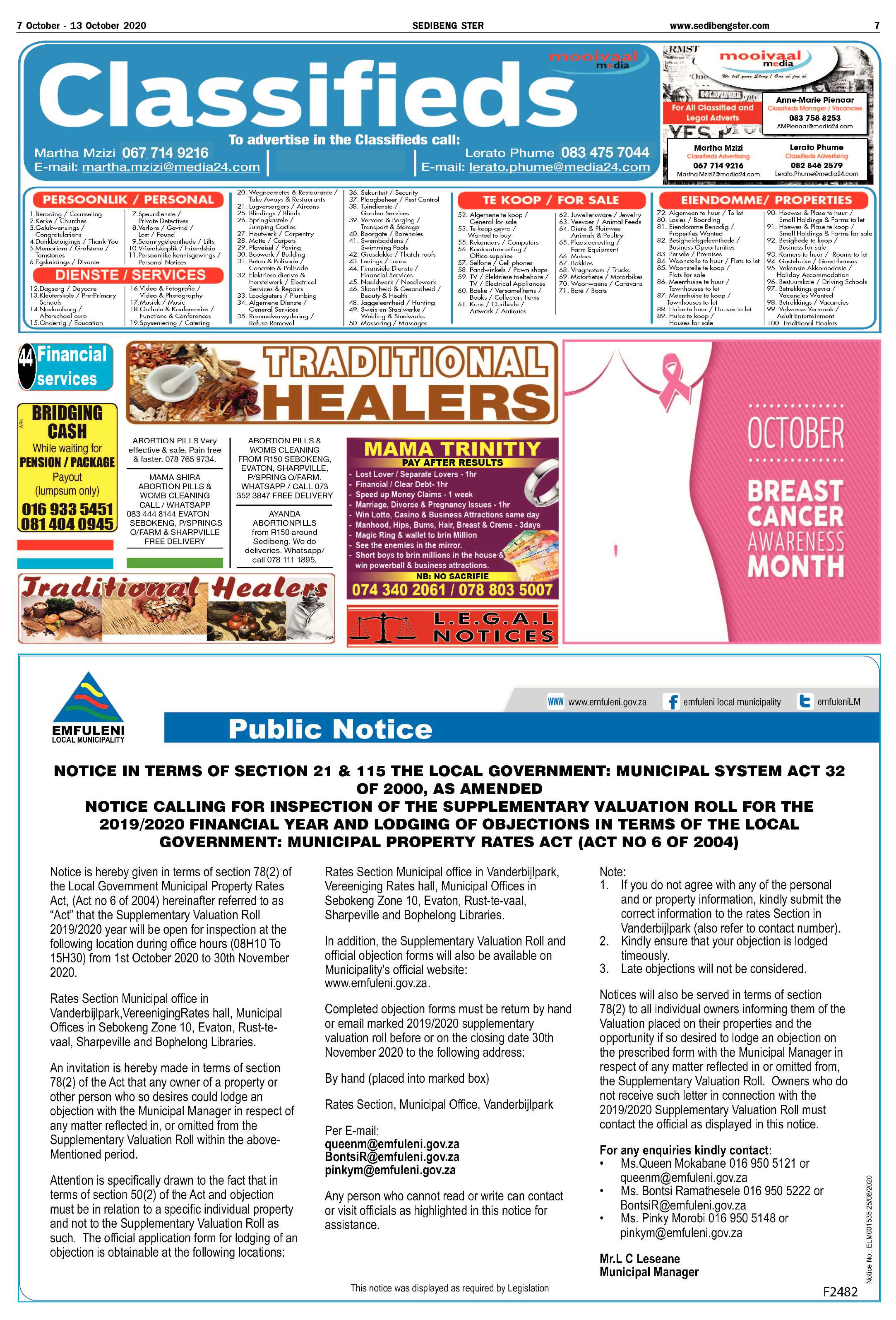 SEDIBENG STER 7 October – 13 October 2020 page 7