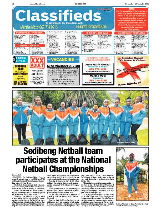 SEDIBENG STER 8 December – 14 December 2021 page 10