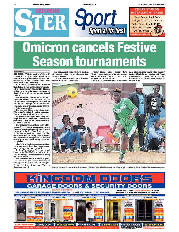 SEDIBENG STER 8 December – 14 December 2021 page 12