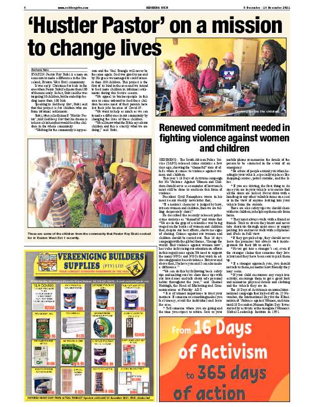 SEDIBENG STER 8 December – 14 December 2021 page 4