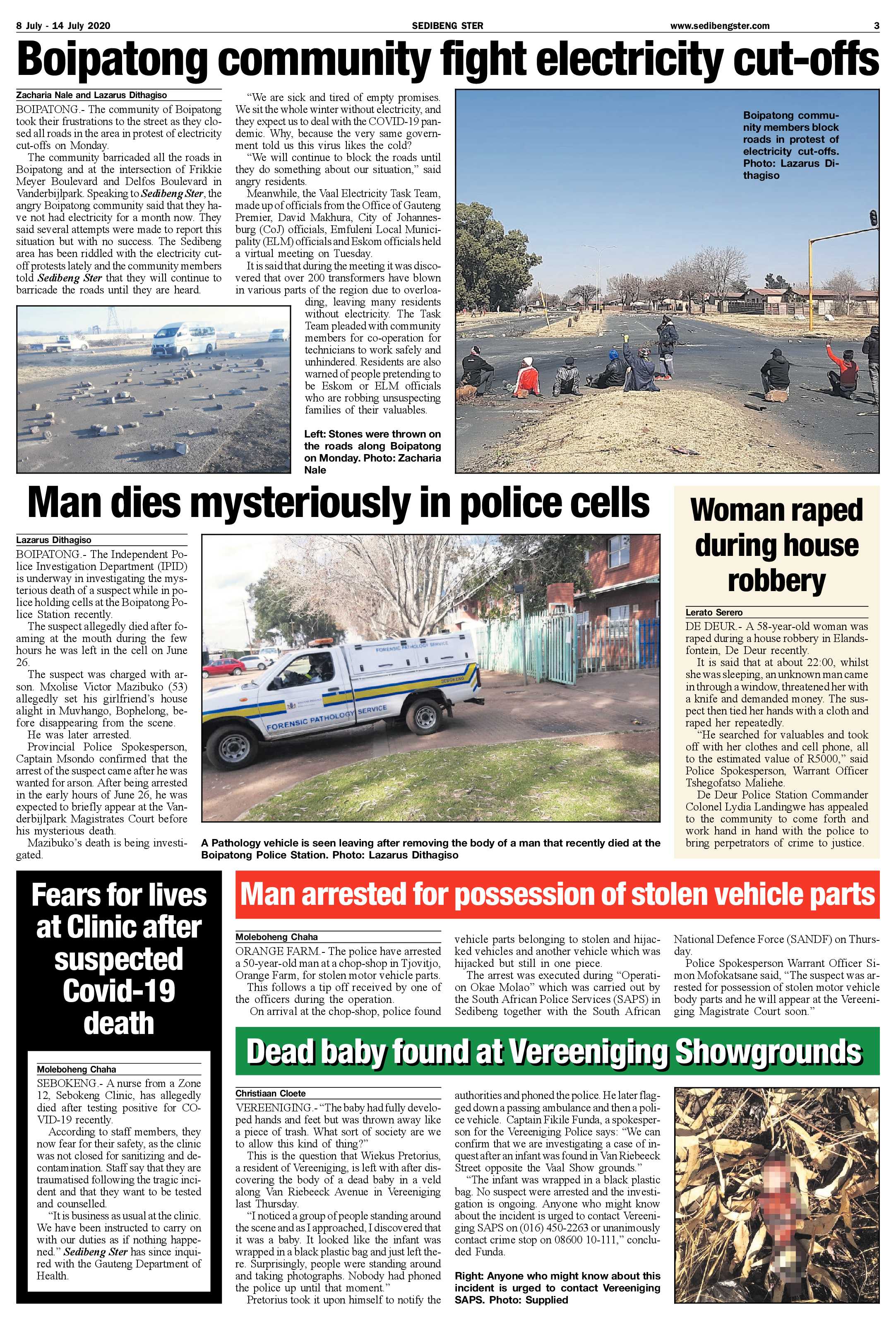 SEDIBENG STER 8 JULY – 14 JULY 2020 page 3