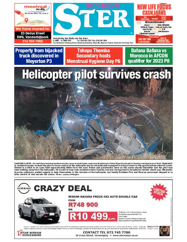 SEDIBENG STER 8 June – 14 June 2022 page 1