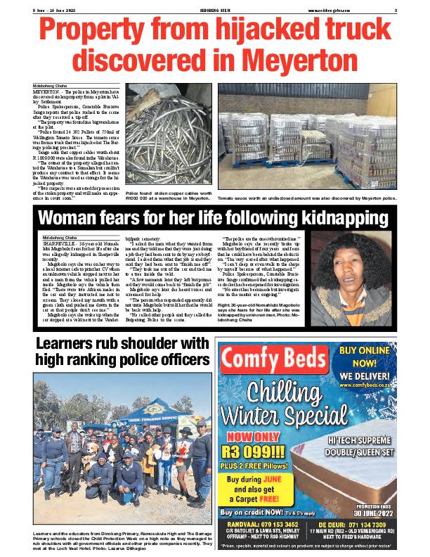 SEDIBENG STER 8 June – 14 June 2022 page 3