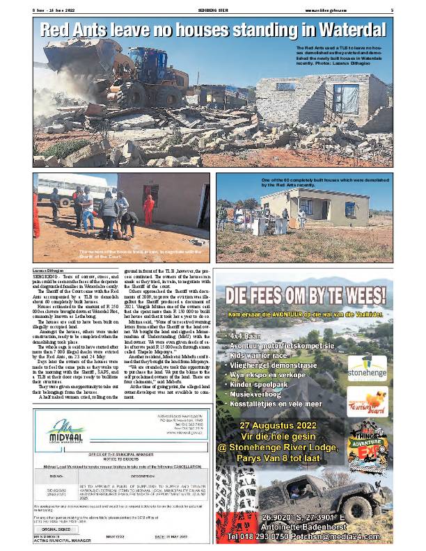 SEDIBENG STER 8 June – 14 June 2022 page 5