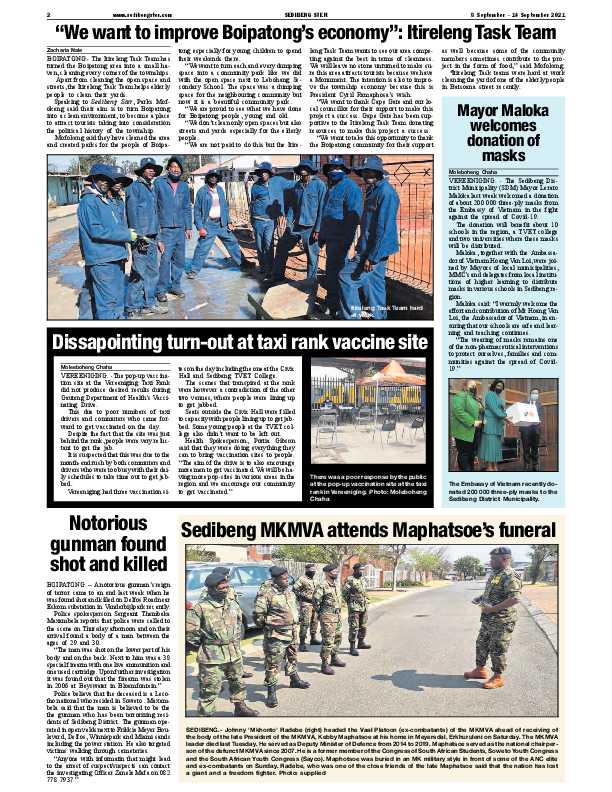 SEDIBENG STER 8 September – 14 September 2021 page 2