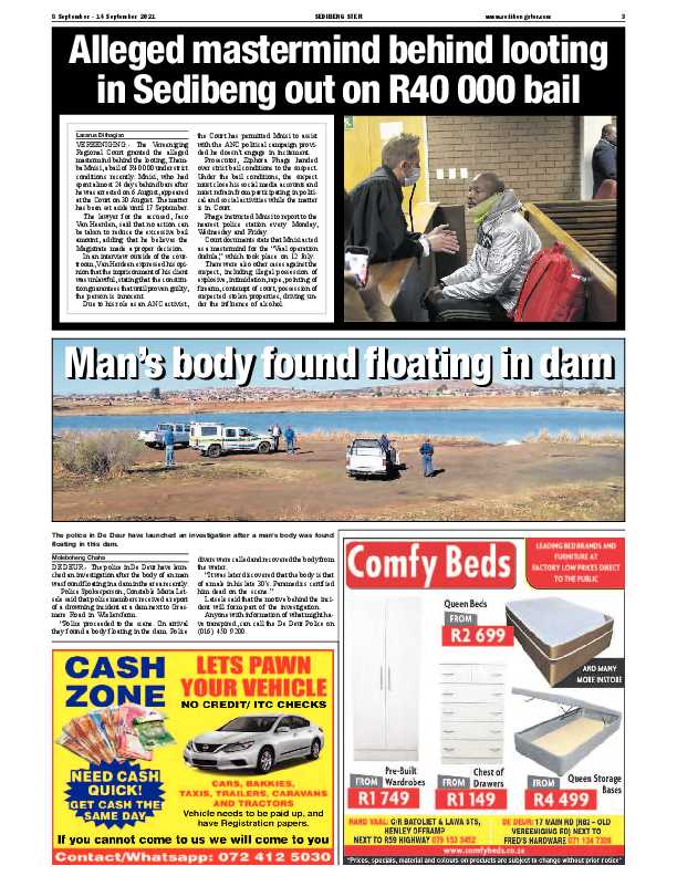 SEDIBENG STER 8 September – 14 September 2021 page 3