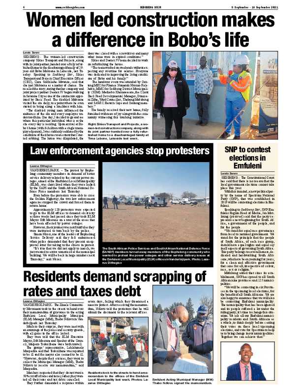 SEDIBENG STER 8 September – 14 September 2021 page 4