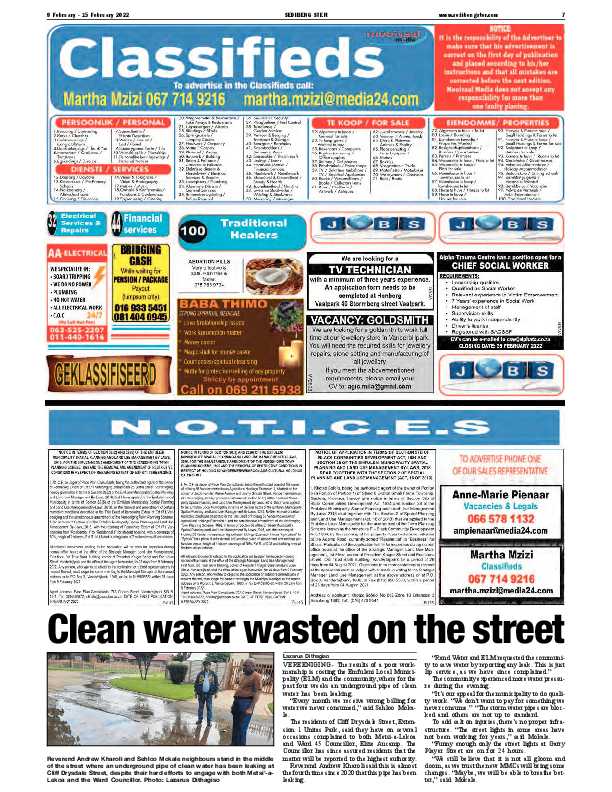 SEDIBENG STER 9 February – 15 February 2022 page 7