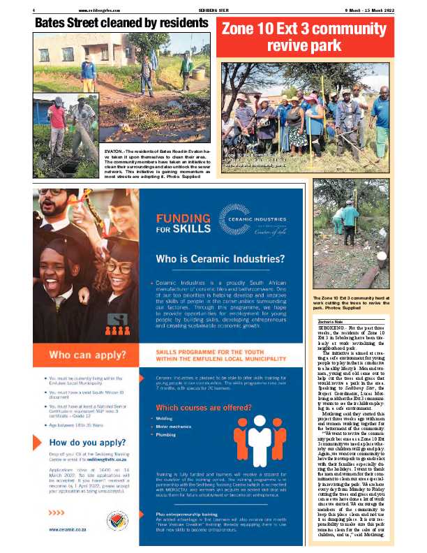 SEDIBENG STER 9 March – 15 March 2022 page 4