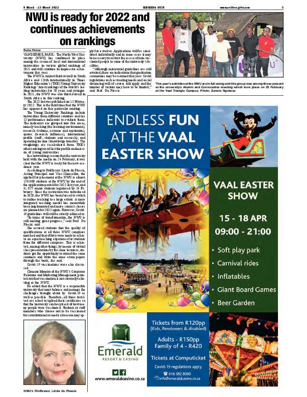 SEDIBENG STER 9 March – 15 March 2022 page 5