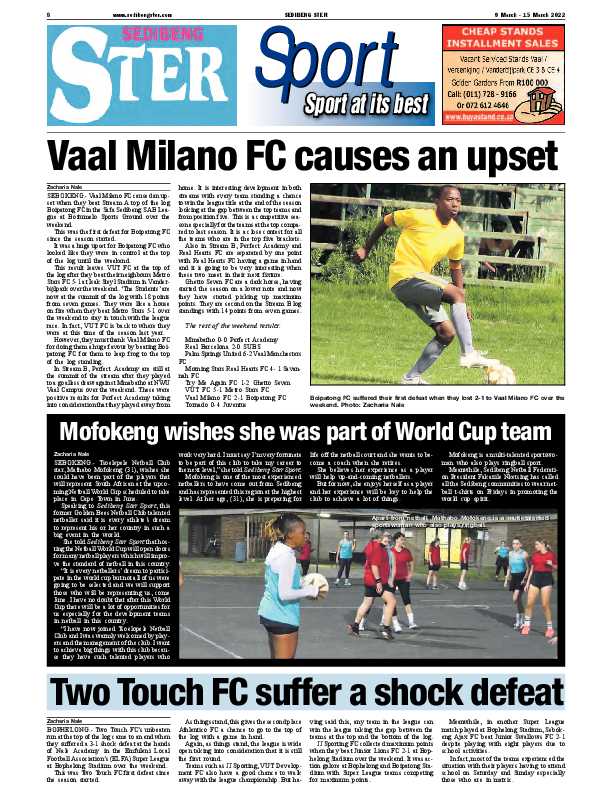SEDIBENG STER 9 March – 15 March 2022 page 8
