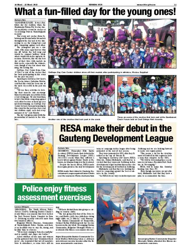 SEDIBENG STER www.sedibengster.com page 11