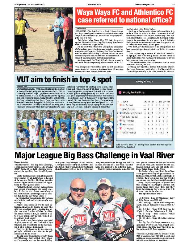 SEDIBENG STER 22 September – 28 September 2021 page 15