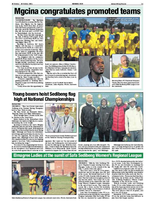 SEDIBENG STER 20 October – 26 October 2021 page 11