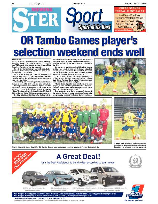 SEDIBENG STER 20 October – 26 October 2021 page 12
