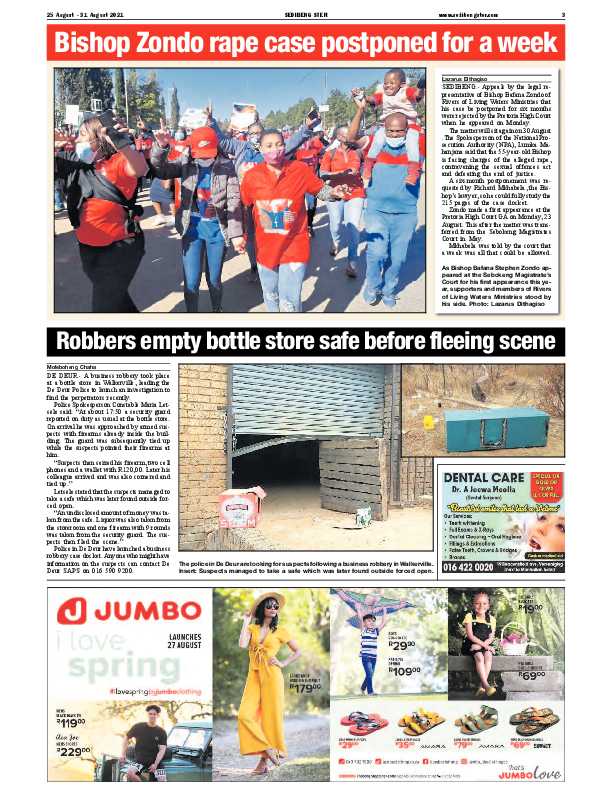 SEDIBENG STER 25 August – 31 August 2021 page 3