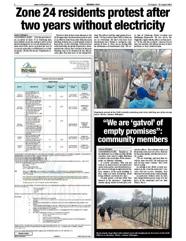 SEDIBENG STER 25 August – 31 August 2021 page 4