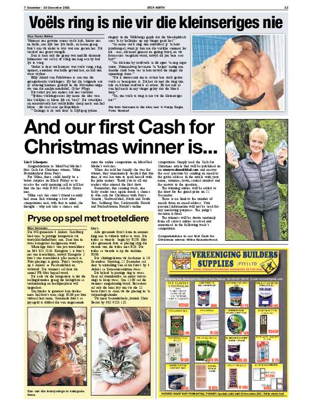 STER NORTH 7 December – 10 December 2021 page 13