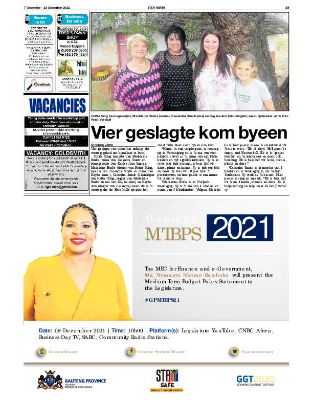 STER NORTH 7 December – 10 December 2021 page 18