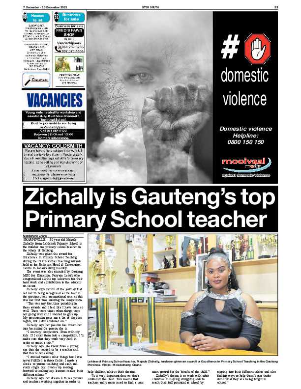 STER SOUTH 7 December – 10 December 2021 page 22