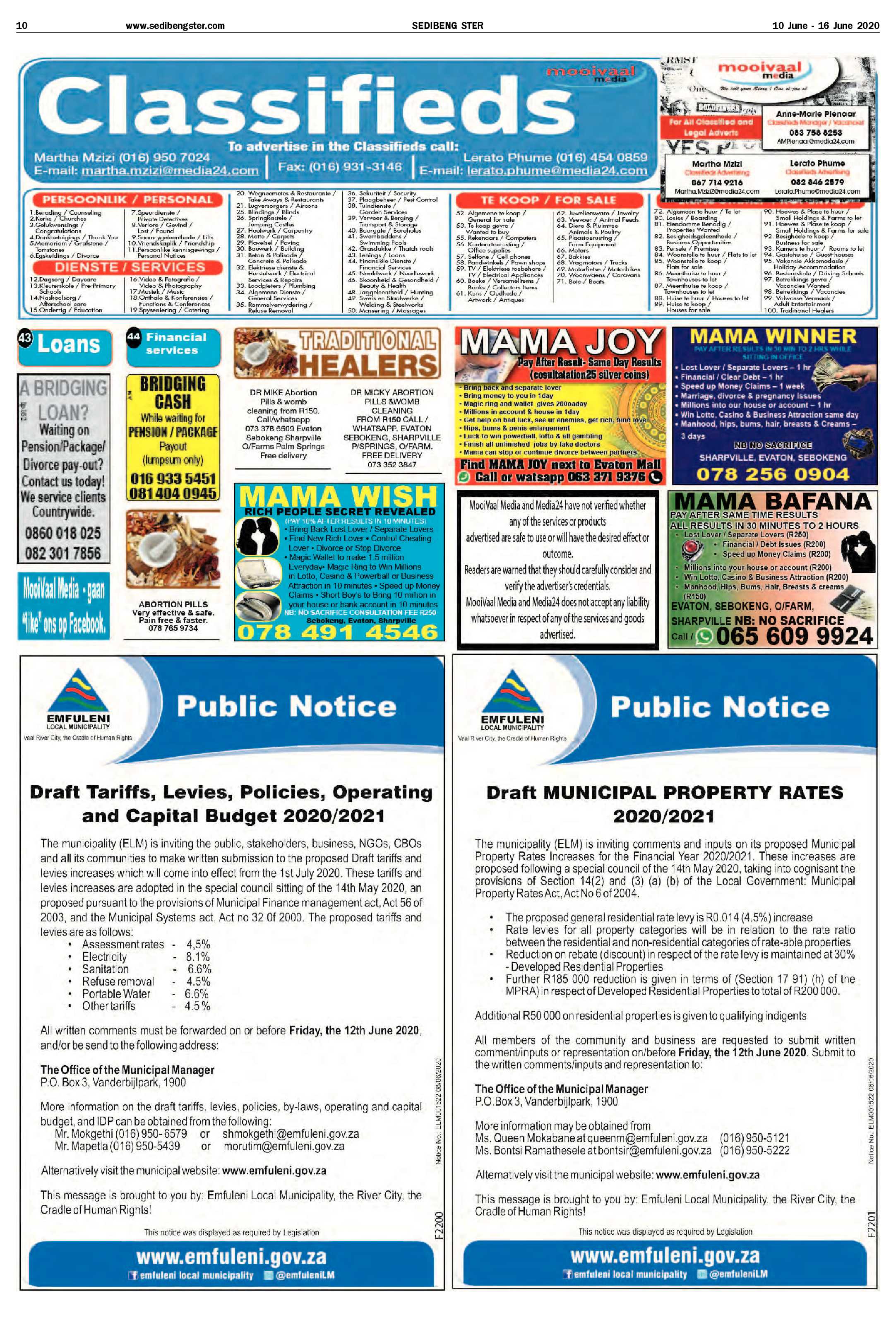 Sedibeng Ster 10 June – 16 June 2020 page 10