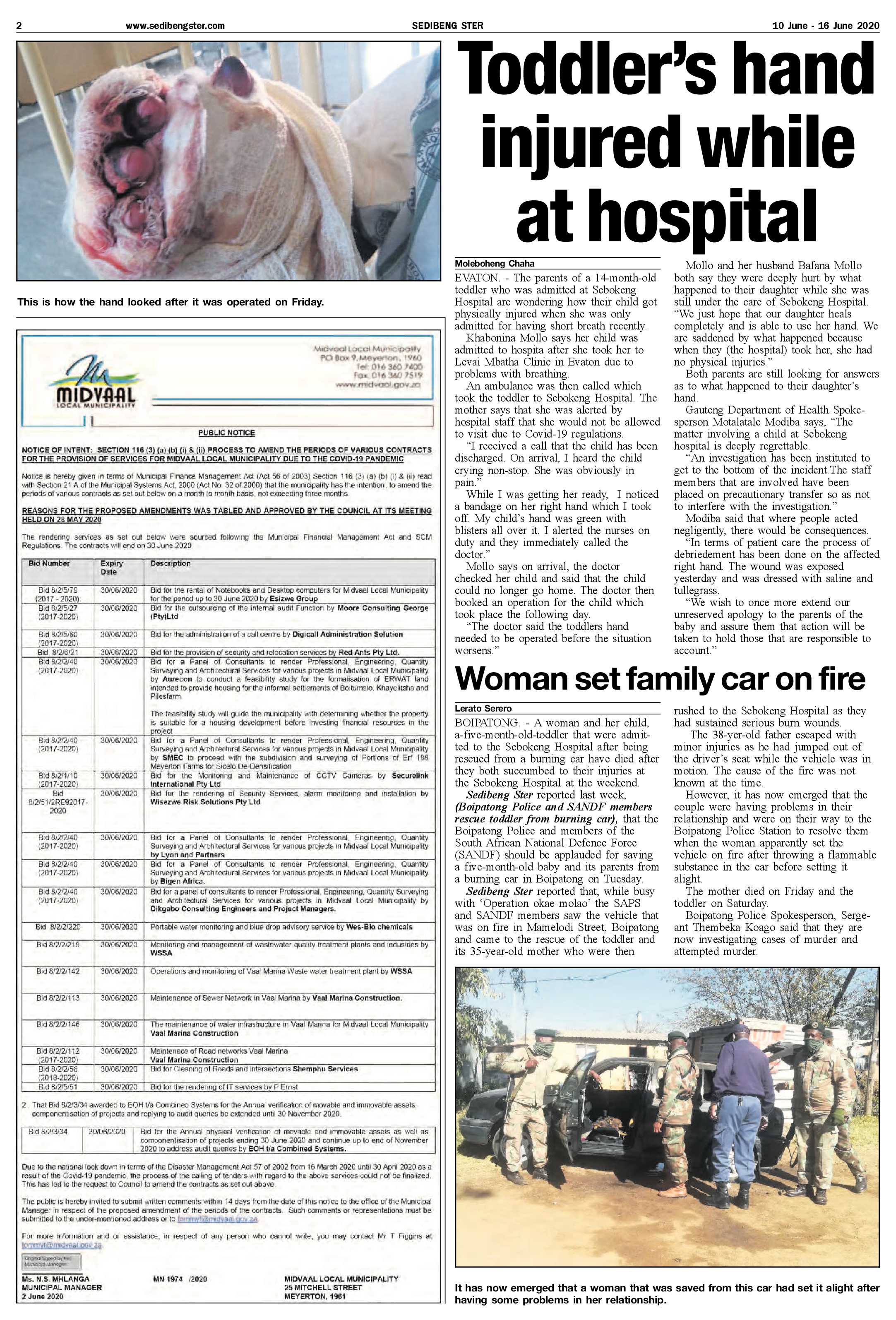Sedibeng Ster 10 June – 16 June 2020 page 2