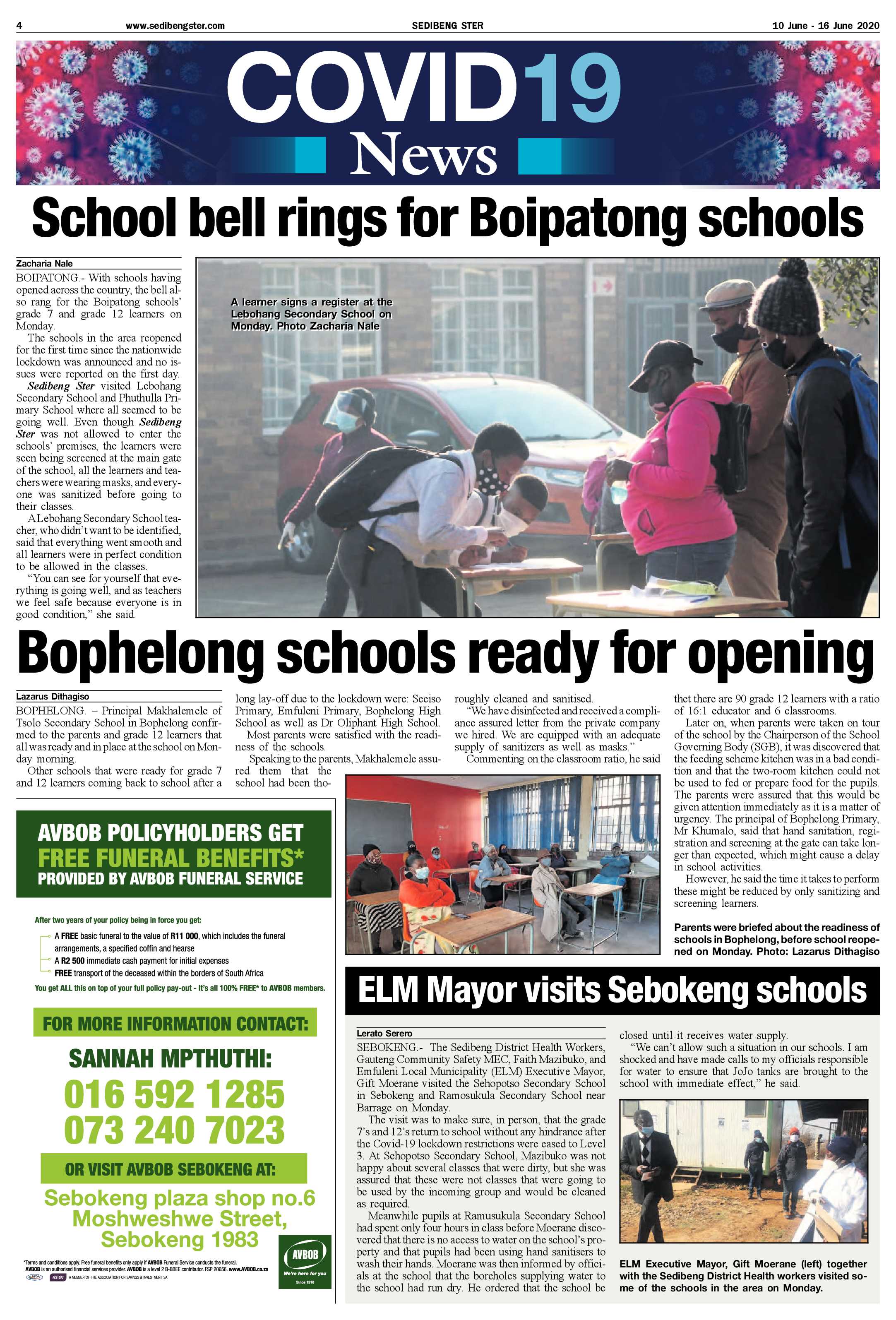 Sedibeng Ster 10 June – 16 June 2020 page 4